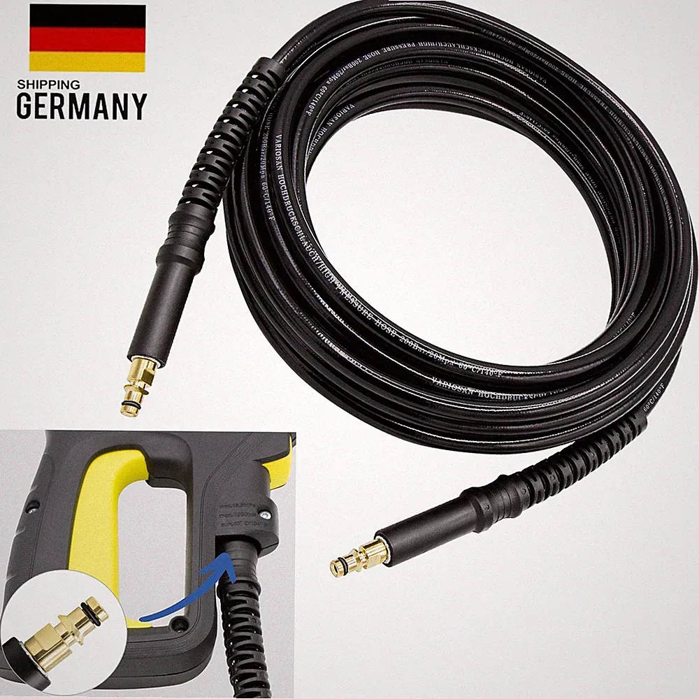 12/16 Meter Hochdruckschlauch 300Bar Für Kärcher K2 - K7 Ersatzschlauch