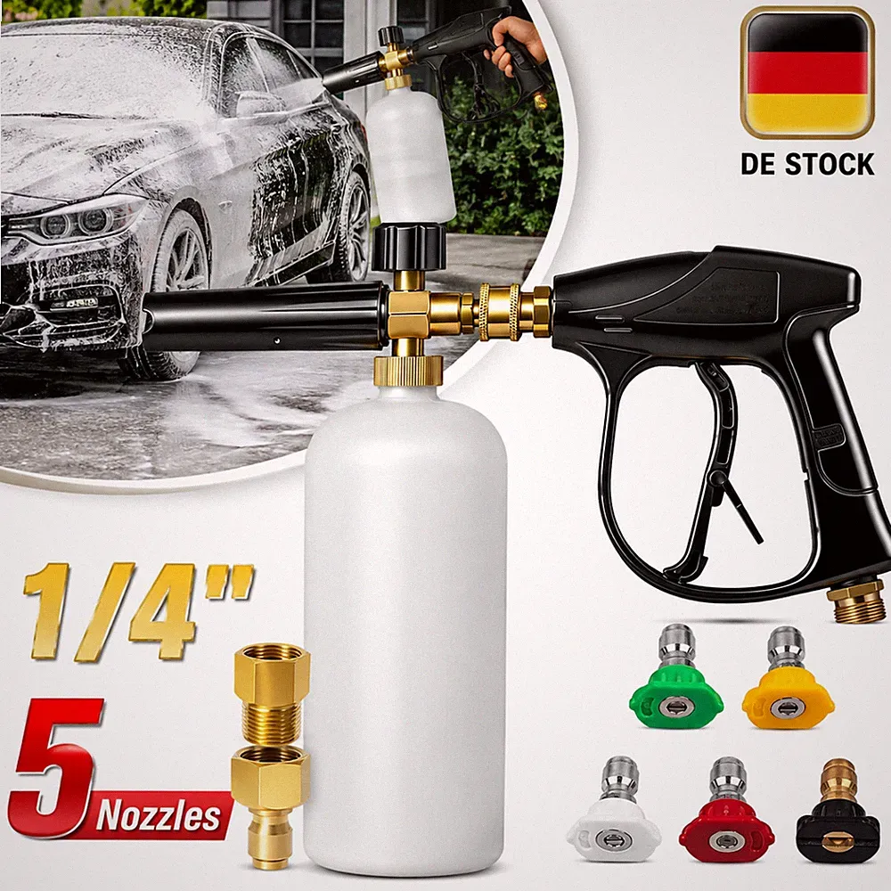 1L Schaumkanone Schaumlanze Schaumpistole für Kärcher Hochdruckreiniger DHL