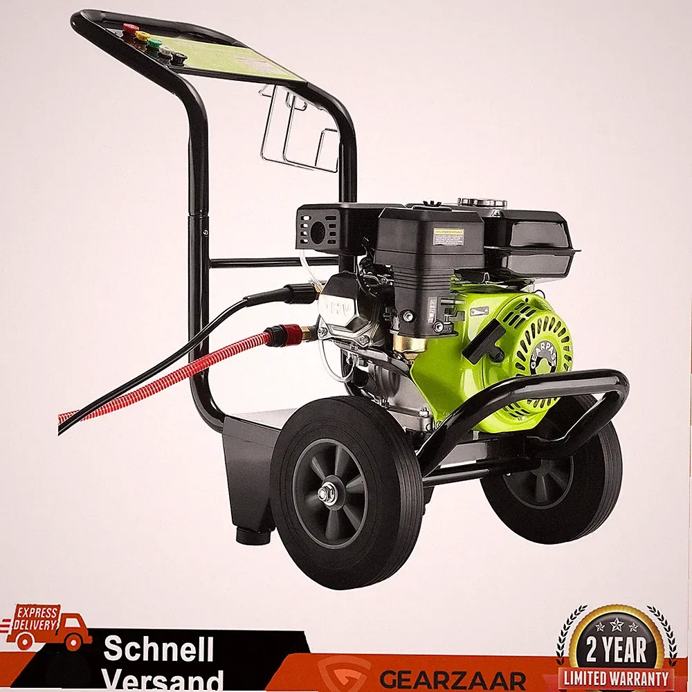 Benzin-Hochdruckreiniger 3500 PSI 212cc 10 L/min 2,6 GPM gasbetriebener 7PS