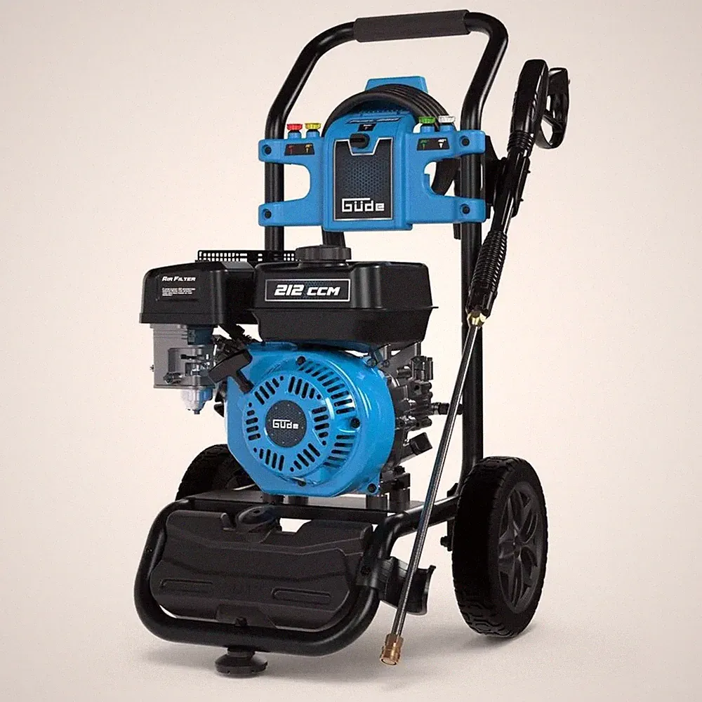 GÜDE Benzin Hochdruckreiniger Fuel 250 – 234 bar, 590 l/h, 4-Takt Motor