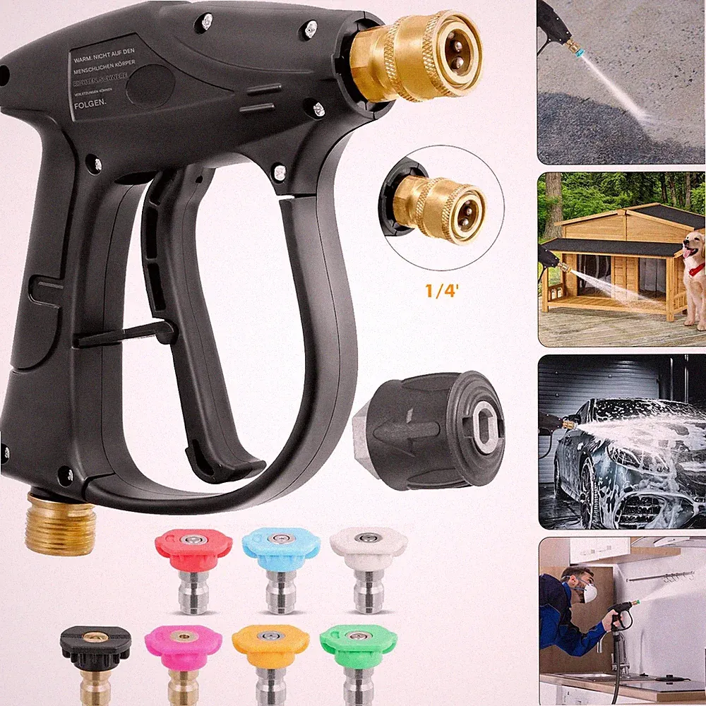 Hochdruckpistole Lanze +1/4" Düse für Kärcher K1–K7 Hochdruckreiniger M22