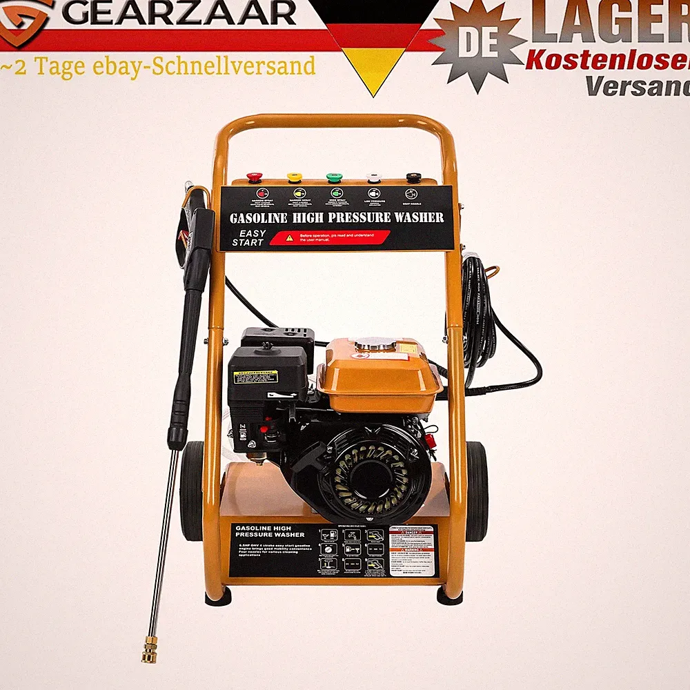 Hochdruckreiniger 3950 Psi 212cc Gas-Hochdruckreiniger inkl. Zubehör 6,5PS