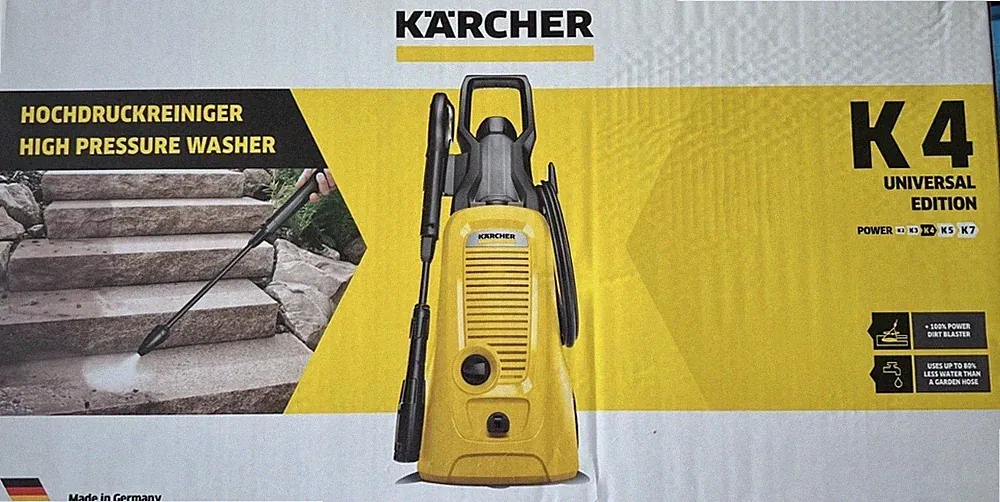 Kärcher K4 Universal Edition Kaltwasser-Hochdruckreiniger 130 bar 1800 W