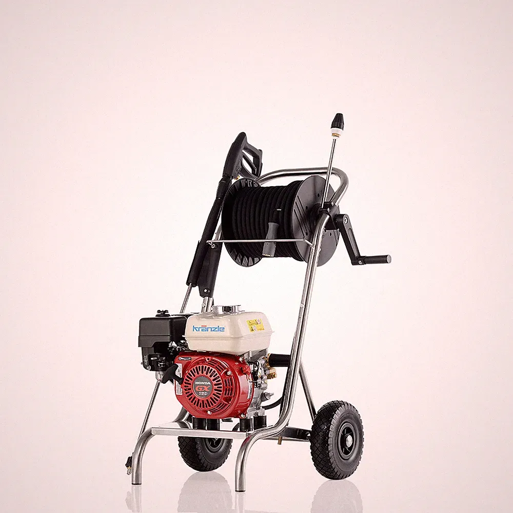 Kränzle Profi-Jet B 10/200 T, Benzin, max. 200bar, 10 l/min, mit Schlauchtrommel