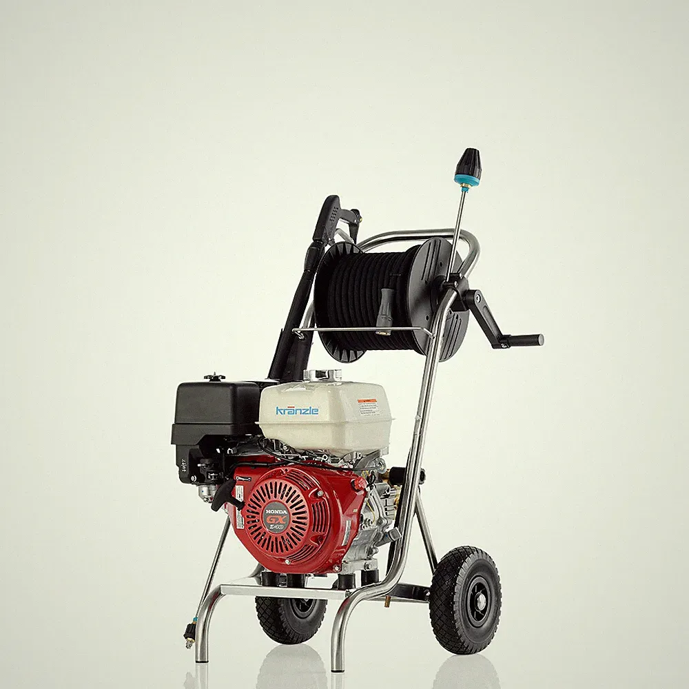 Kränzle Profi-Jet B 16/220 T, Benzin, max. 220bar, 16 l/min, mit Schlauchtrommel