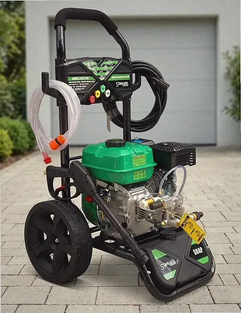 NEU Stahlwerk Germany SW 2C180 Benzin-Hochdruckreiniger Profi Mobil UVP 2200