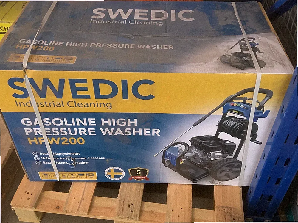 Swedic HIGH WASHER HPW200 Hochdruckreiniger Benzin wie Kärcher